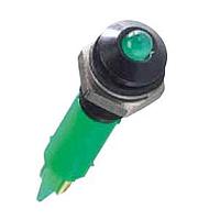 Đèn báo LED đỏ 2VDC 6mm dây ngắn IP67 APEM Q6F7BXXR02E