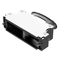 Vỏ Bọc D-Sub Có Dải Bọc Thấp, Vỏ Bọc Hình Bầu Dục Có Rãnh Trên, Lục Giác Trong M, Kích Thước 5 Amphenol Positronic D50000AWNE0/AA