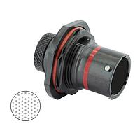 Eaton Souriau-Sunbank 8STA71635PN ຕົວເຊື່ອມຕໍ່ Jam Nut Receptacle - ຂະໜາດ 16 - 55 ຕິດຕໍ່ - ຜູ້ຊາຍ