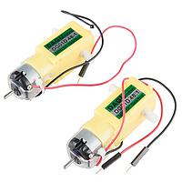 SparkFun ROB-13302 AC, DC 및 서보 모터 취미용 기어모터 - 140 RPM (한 쌍)