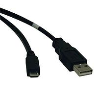 Cáp USB / Cáp IEEE 1394 10FT USB A/MICRO-USB B Tripp Lite U050-010