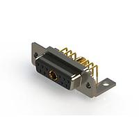 EDAC 630-11W1640-2TC Mixed Contact D-Sub Connectors Right-angle Power Combo D-Sub Connector