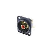 NEUTRIK NF2D-B-2 シャーシマウントジャック RCA Dスタイル 赤/黒