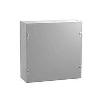 Nắp Vít N1 Nắp Vít - 8 x 8 x 4 - Thép/Xám Hammond Manufacturing CS884