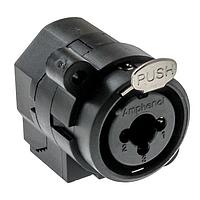 Amphenol Audio ACJC9V ປະຕູຮັບ 3P ຕັ້ງຕົ້ນ PCB Mt Recpt 1/4" Stereo Jack