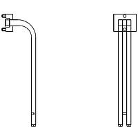 Ống Dẫn Sáng Cứng R/A Ống Dẫn Sáng RJ45 VCC 7512A5-4-A