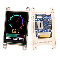 4D Systems SK-gen4-IoD-28T スターターキット gen4-IoD-28T用スターターキット 4D-UPA付き、150mm 10ピンFFCケーブル、uSD-4GB インダストリアル