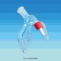 Đầu chuyển phân phối uốn cong, Đầu nối 24/40 và Nón SciLab SL.Ada2422