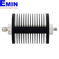 Fairview SA8SMSF25W-50  50 dB Fixed Attenuator SMA Male To SMA Female Up To 6 GHz Rated To 25 Watts With Black Aluminum Heatsink Body