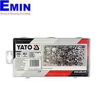 Bộ đai ốc thép không rỉ DIN 934 300 chi tiết Yato YT-06773