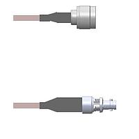 Amphenol Custom Cable Q-2J00S000H048i 射频电缆组件 N-SP/HDBNC-SJB G142 48I