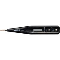 YATO YT-2861 Digital Voltage Tester 12-250V Lcd (12-250V)