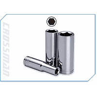 Crossman 96-099 1/4英寸标准梅花套筒 -  6角（长，11毫米）