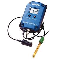 HANNA HI991405-02 pH/EC/TDS/온도 모니터 (0.1pH, 0.01mS/cm, 0.01g/L(ppm), 0.1°C)