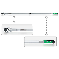 TOPTUL ANAU32A0 マイクロメータ調整可能トルクレンチ (1", 200~1000 Nm)