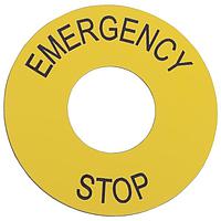 Bảng Tên Phần Cứng Công Tắc (E SCHNEIDER ZB2BY9330