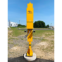 RadComm RC7058 하이브리드 방사선 포털 모니터 시스템 (Mixed detector, having both PVT and 1-2 crystal scintillators)