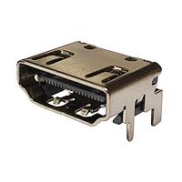 ĐẦU NỐI HDMI HDMI 2.1 RA SMT 48GBPS Adam Tech HDMI21-S-RA-SMT-TR