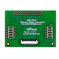Newhaven Display NHD-FFC24 ブレイクアウトボード 24ピン 5mmピッチコネクタ ブレイクアウトボード