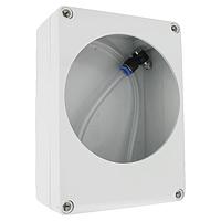 Dwyer A-320-B-SS Durable Plastic & Stainless Steel Gauge Enclosures with Pressure Connections