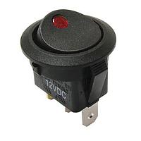 E-Switch RR11132211 ສະຫນັບສະຫນູນ Power Rocker Switch 10A 125VAC 4.8mm Tab Off-On