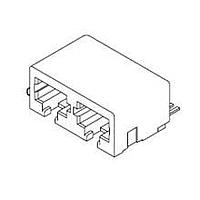 Modular ModJack Cổng Đôi có Đinh 50 SAu 8/4 Molex 44193-0001
