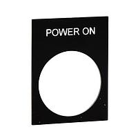 SCHNEIDER ZB2BY2326 Switch Hardware NAMEPLATE (P