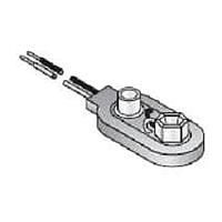 Bộ Đế Pin Màu Đen Đúc 2 Chi Tiết I-4" Eagle Plastic Devices 123-5004-GR