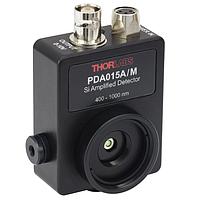 THORLABS PDA015A/M 증폭 광검출기 (400-1000 nm, Fixed Gain, M4 Taps)