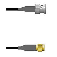 Amphenol Custom Cable Q-0L03D0008012i ສາຍສັ້ນ RF BNC-SP/SMA-SP RG58 12I