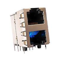 Jack mô-đun CAT6 dọc (180°) 8P8C không che chắn EPP-918 Gel Stewart Connector SS60000-007G