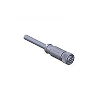 Amphenol LTW MSBS-02BFFM-SL8M05 Sensor Cables / Actuator Cables M12 Circular Metric Connector, B Code, PROFIBUS, Metal, 4A, 02 pins, Female Connector, Female Contact, Straight, Screw Thread, Overmolded, Length 5000mm, IP68 / IP69K