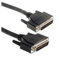 Amphenol Cables on Demand CS-DSLSZH25MM-005 D-Sub ケーブル CABLE25 ピン D-SUB M/M LS0H-5