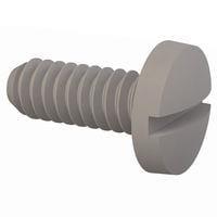 Vít máy đầu dẹt, ren #10-24, dài 1/2 inch Essentra Components 011024B050