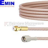 Cáp Snap-On MMBX Plug - SMA Male Fairview FMCA1453 ( RG-316 Coax; 3 GHz )