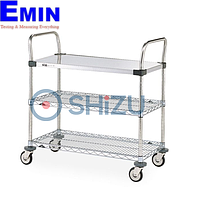 Xe đẩy inox dùng trong ngành Điện tử ShiZu STB-XEDAY7