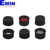SciLab SL.Vi1231 瓶盖 (Black-color, Close-top, w/ Natural PTFE / Sil. Septa; 15-425)