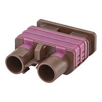 Phụ kiện Vỏ nhựa Phích cắm Thẳng F Nâu Rosenberger 59Z016-000F