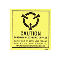 Statico SL048 ESD 라벨 (2"x2"; 1000/roll)