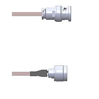 Amphenol Custom Cable Q-0I02H0001084i RF Cable Assemblies BNC-SP/N-SP G178 84I