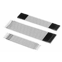 Aries Electronics 39-006-173 FFC / FPC ジャンパーケーブル フラットピン ステークドフレックス メス 錫メッキ端子