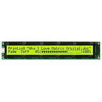 Matrix Orbital LK402-25-422-E LCD Character Display Modules 40x2 ຂໍ້ຄວາມສີດຳ ເຫຼືອງ/ຂຽວ ຟ້າ/ຂຽວ ອຸນຫະພູມພາຍນອກ 25 ປຸ່ມ