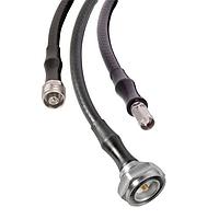 HUBER+SUHNER TL-P-11716-11716-03000-51 RFテストケーブル PIMテストリード 最大4GHz、長さ3m、ストレートオス7/16コネクタ付き