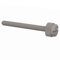 Essentra Components 50M030050T030 Thumb Screw Slotted Thumb Screw, M3 X .5 Thread, 30mm Lg