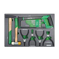 TOPTUL GED1323 Hammer, Punch, Hacksaw & Pliers Set (13 pcs)