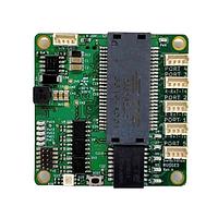 Bộ chuyển mạch Ethernet 4 cổng 10/10011G Bộ chuyển mạch Ethernet Mini có quản lý 1.96x1.96 inch Bền bỉ -40C đến 105C Amphenol Aerospace CF-02BBGGR