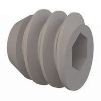 Bộ Ốc Vít Định Vị, Đầu Lục Giác, Ren #6-32, Dài 1/8 Essentra Components 010632T012