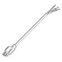 Volex 17513A 10 B1 レセプタクルなし電源コード 14/3 SJO 6フィート 5-15P ROJ