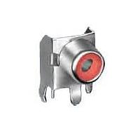 Keystone Electronics 587 RCAフォノコネクター WH スナップフィット 90度 PC .465x.571x.328