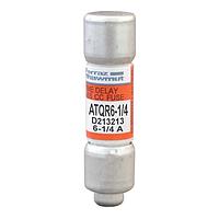 Mersen ATQR6-1/4 파워 퓨즈 퓨즈; 타임 딜레이; 클래스 CC; 200kA I.R AC/100kA I.R DC; 600VAC/300VDC; 6.25A